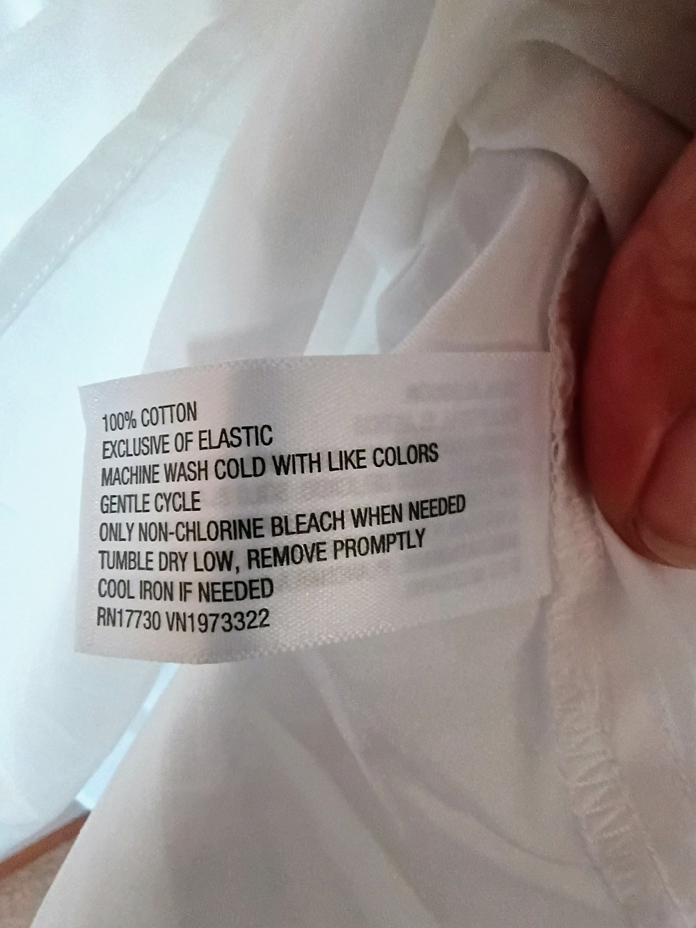 Wild Fable XXL White Cotton Smocked Tiered Maxi Skirt Boho Coastal NWT - Picture 6 of 9